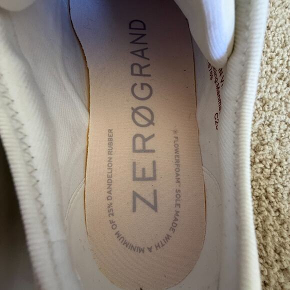 Cole Haan ZERØGRAND II FlowerFoam Sneakers White Silver Women’s 9 B W34513 main image 13